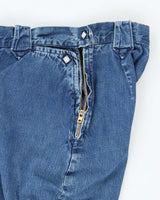 Vintage 80's Levi's Medium Wash High Waisted Flared Jeans - W24 L27