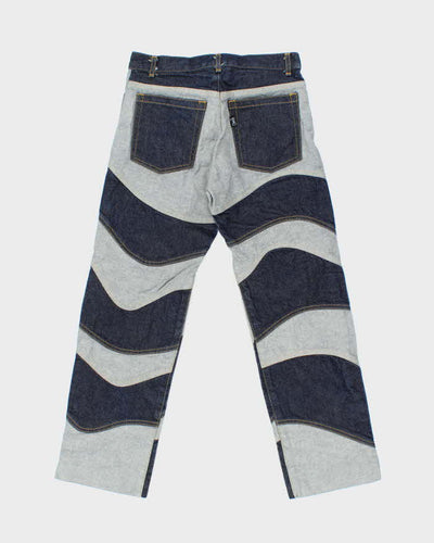 Vintage Y2k 00s Clutch Patchwork Jeans - W26 L26