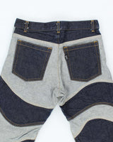 Vintage Y2k 00s Clutch Patchwork Jeans - W26 L26