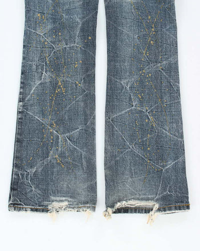 Vintage Y2k 00s Lagust Studded Distressed Jeans - W28 L31