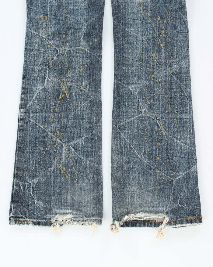 Vintage Y2k 00s Lagust Studded Distressed Jeans - W28 L31