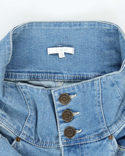 Vintage Y2k 00s Fun High Waisted Jeans - W24 L26