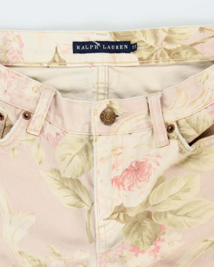 Vintage Ralph Lauren Floral Jeans - W30 L29