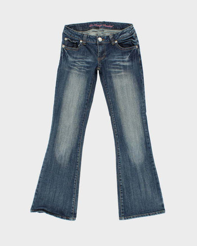 Vintage Y2k 00s Spinkle Rhinestone Jeans - W28 L30