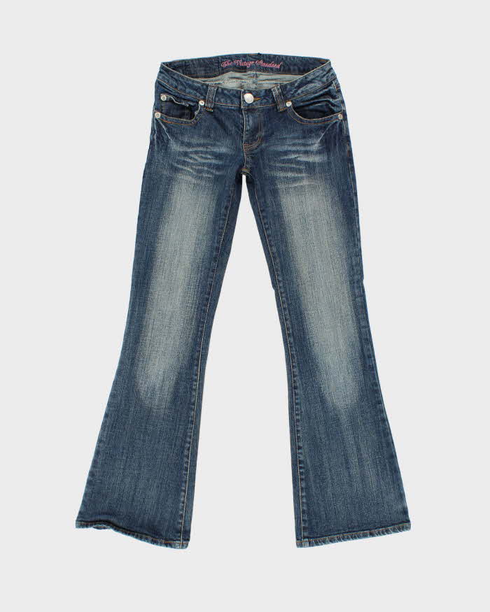 Vintage Y2k 00s Spinkle Rhinestone Jeans - W28 L30