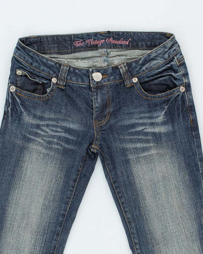 Vintage Y2k 00s Spinkle Rhinestone Jeans - W28 L30