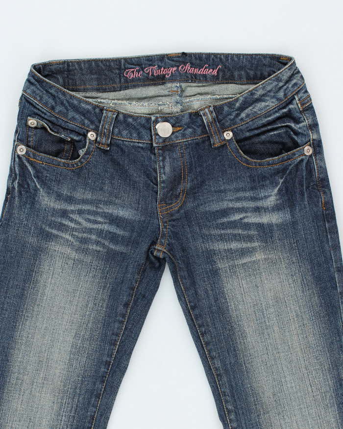 Vintage Y2k 00s Spinkle Rhinestone Jeans - W28 L30