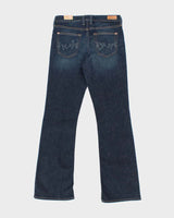 Vintage Y2K Deadstock with Tags Eddie Bauer Dark Wash Flared Jeans - W32 L30