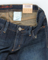 Vintage Y2K Deadstock with Tags Eddie Bauer Dark Wash Flared Jeans - W32 L30
