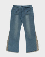 Vintage Y2k 00s Armour Crochet Detail Jeans - W34 L32