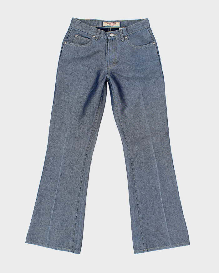 Vintage Y2k 00s Paris Blue Iridescent Jeans - W27 L31