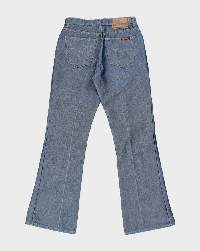 Vintage Y2k 00s Paris Blue Iridescent Jeans - W27 L31