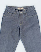 Vintage Y2k 00s Paris Blue Iridescent Jeans - W27 L31