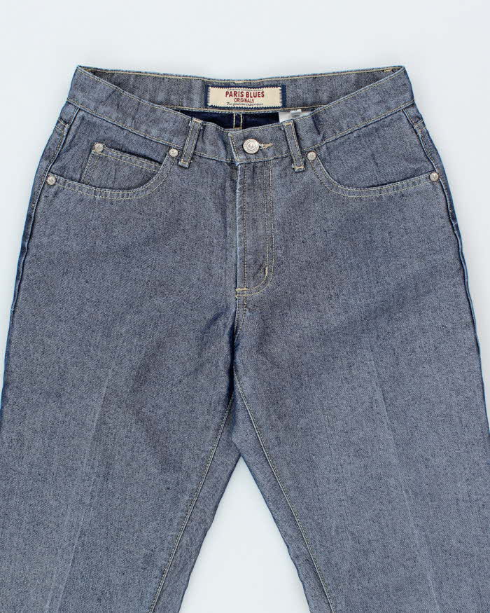 Vintage Y2k 00s Paris Blue Iridescent Jeans - W27 L31