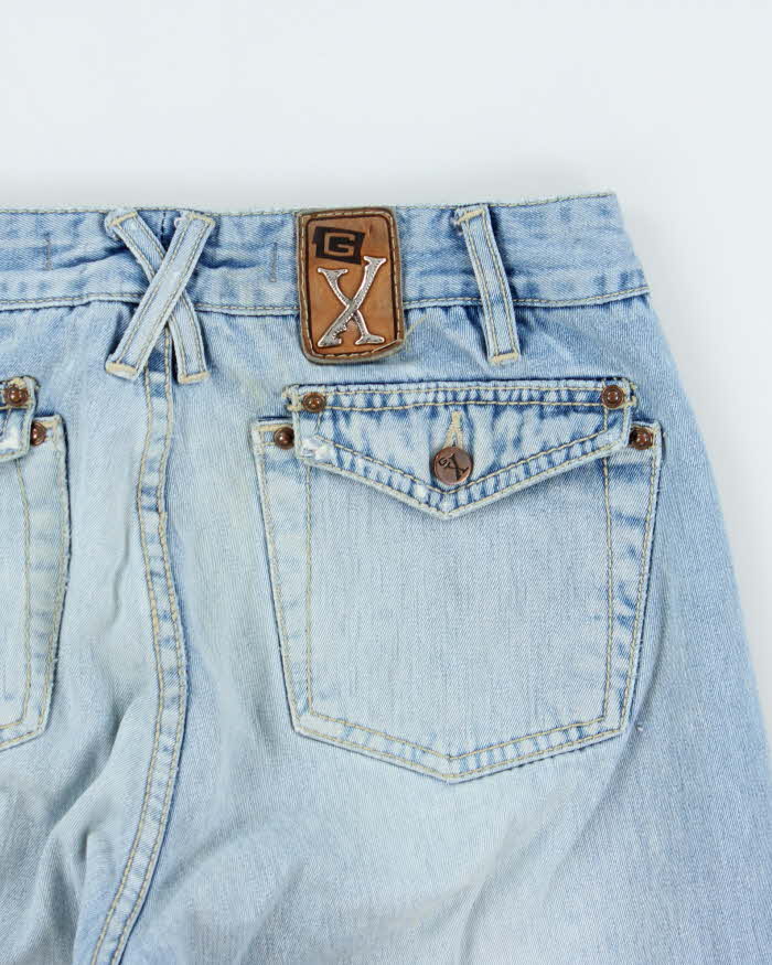 Vintage Y2k 00s G X Light Wash Jeans - W28 L32
