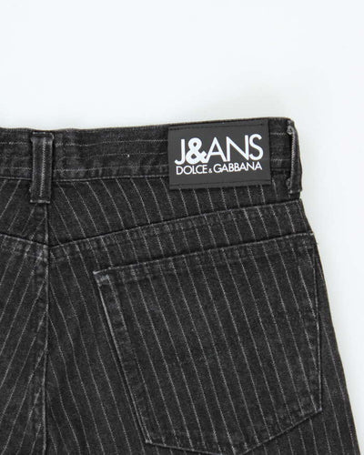 Vintage Dolce & Gabbana Pin Stripe Jeans - W34 28