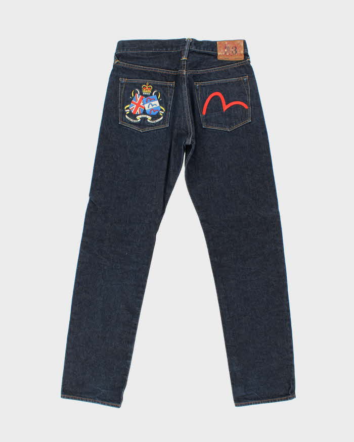 Vintage Evisu Londinium Denimpics Embroidered Jeans - W32 L32