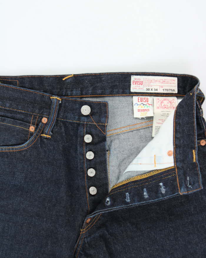 Vintage Evisu Londinium Denimpics Embroidered Jeans - W32 L32