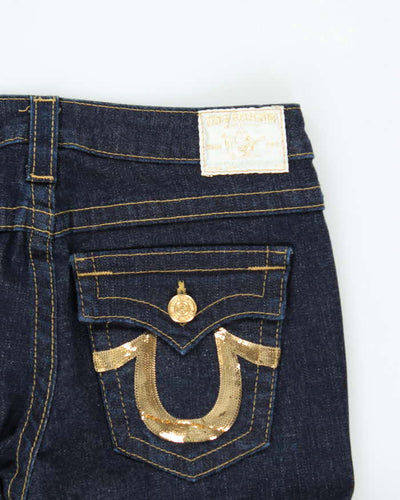 Vintage Y2k 00s True Religion Sequin Jeans - W29 L35