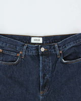 Agolde Women's Dark Wash Wide Straight Leg Denim Jeans - W30 L27