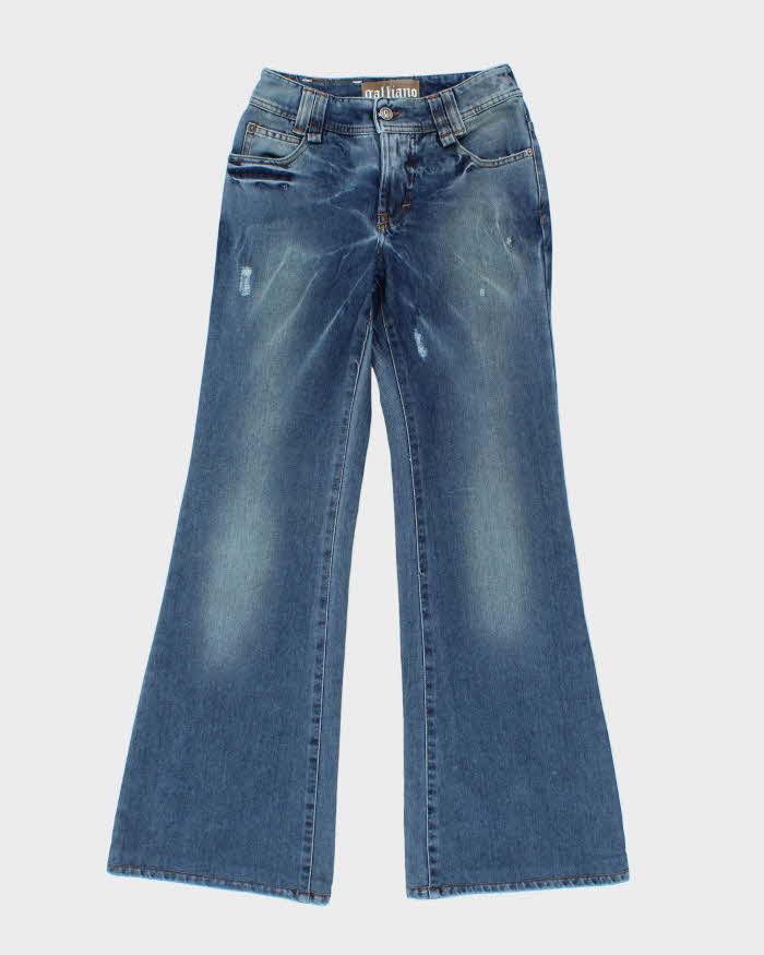 Vintage Y2k 00s Galliano Bootcut Jeans - W25 L30