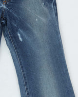 Vintage Y2k 00s Galliano Bootcut Jeans - W25 L30