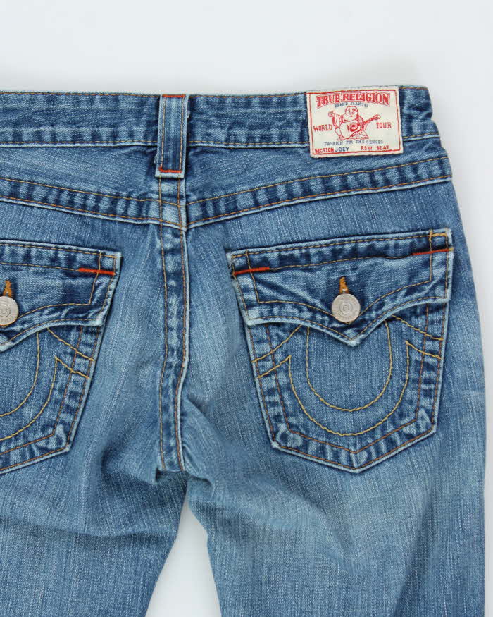Vintage Y2k 00s True Religion Twist Seam Flare Jeans - W30 L34