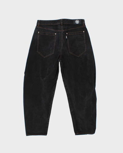 Vintage Women's Kenzo Paris Jungle Contrast Stitch Relaxed Barrel Fit Jeans - W32 L26