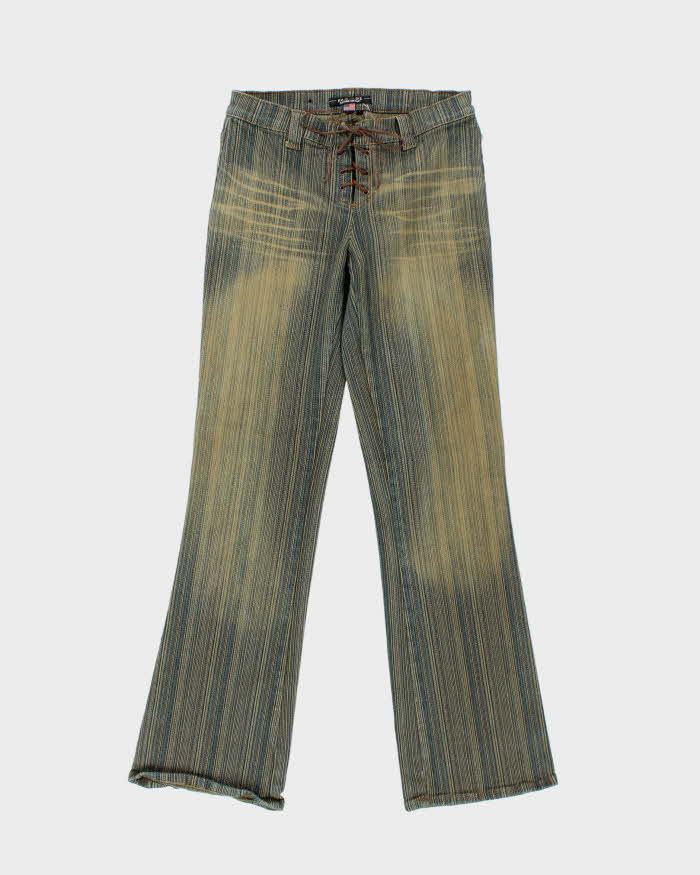 Vintage Rampage Made In USA Women's Lace Up Flared Jeans - W30 L31