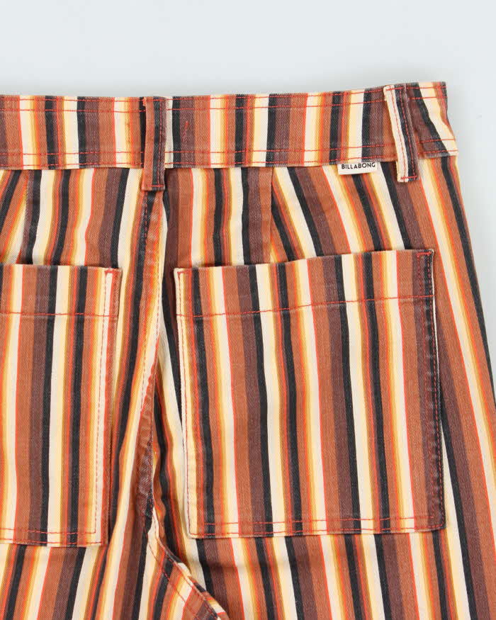 Deadstock Billabong Stripe Wide Leg Jeans - W30 L28
