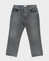 Agolde Wide Leg Faded Jeans - W33 L26