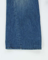 Vintage Y2K 00s True Religion Barrel Flared Joey Flap Women's Low Rise Jeans - W36 L30