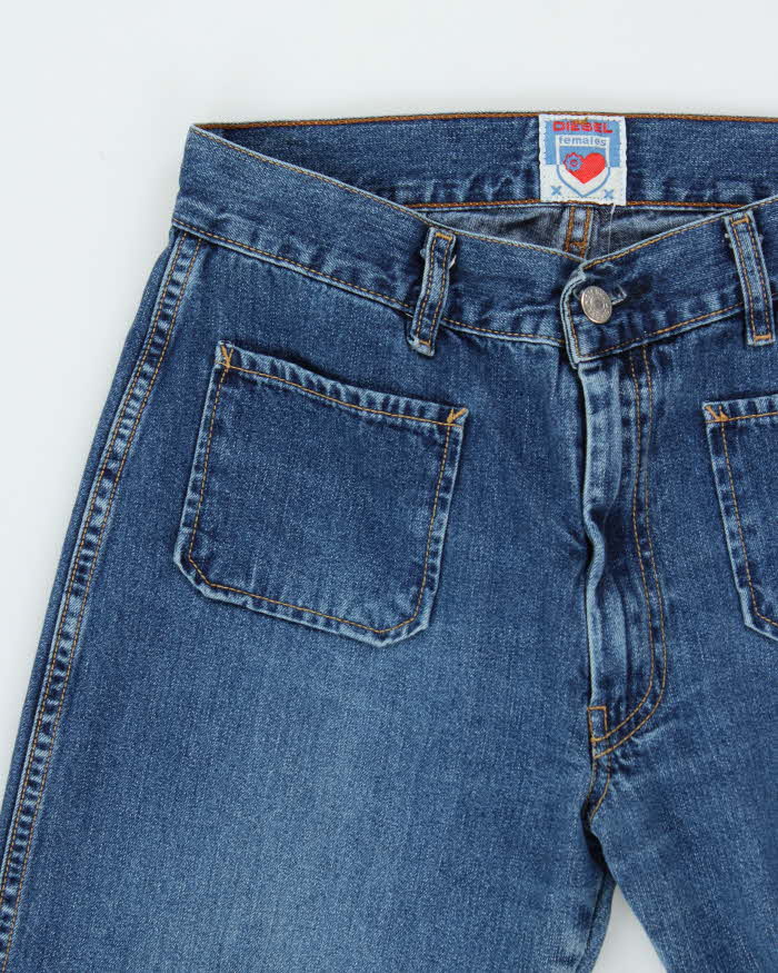 Vintage 1990s Diesel Tasty Women's Bootcut Denim Jeans - W28 L30