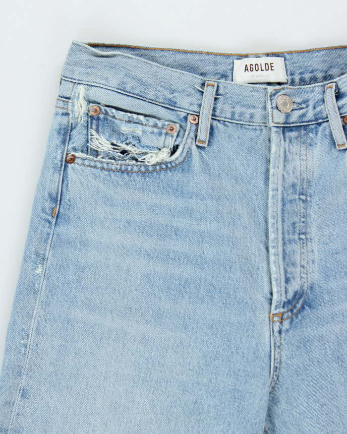 Agolde '90's' Women's Distressed Straight Leg Denim Jeans - W30 L29