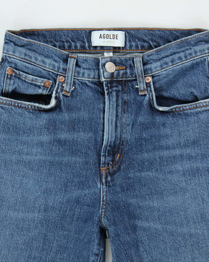 Agolde 'Harper' Women's High Waisted Straight Leg Denim Jeans - W26 L30