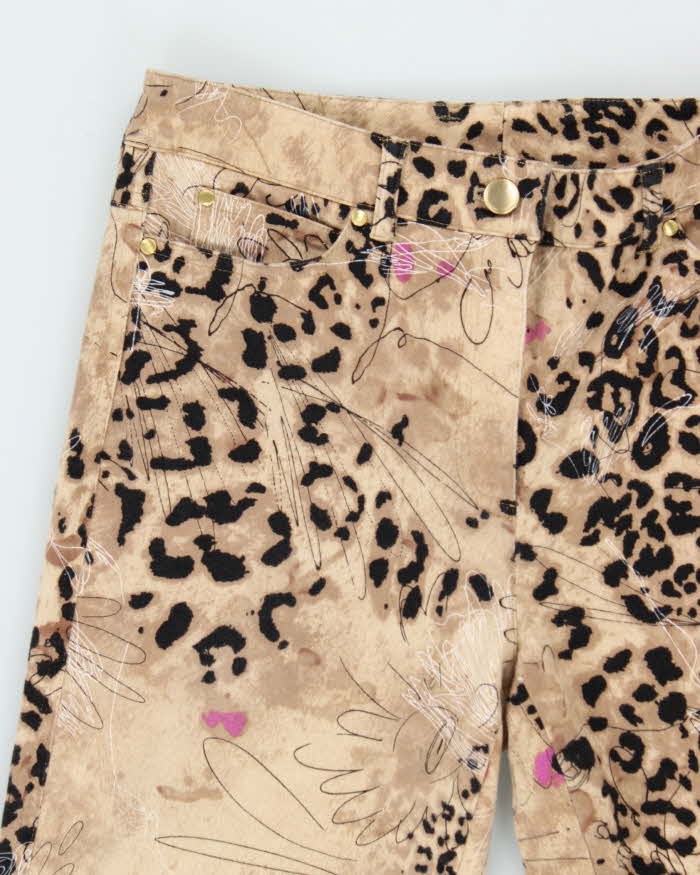 Vintage 90s 00s Carlisle Animal Print Jeans - W28 L29