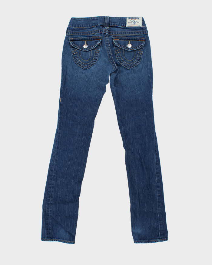 Vintage Y2k 00s True Religion Skinny Jeans - W25 L34 – Rokit