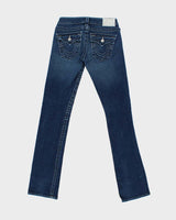 Vintage Y2k 00s True Religion Diamonte Detail Skinny Jeans - W26 L34