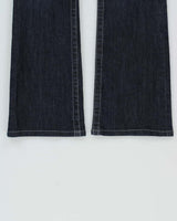 Vintage Y2k 00s True Religion Diamonte Detail Bootcut Jeans - W25 L29