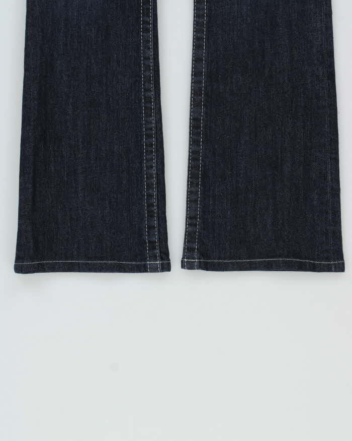 Vintage Y2k 00s True Religion Diamonte Detail Bootcut Jeans - W25 L29