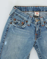 Vintage Y2k 00s True Religion Distressed Bootcut Jeans - W26 L30