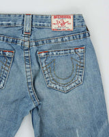 Vintage Y2k 00s True Religion Distressed Bootcut Jeans - W26 L30