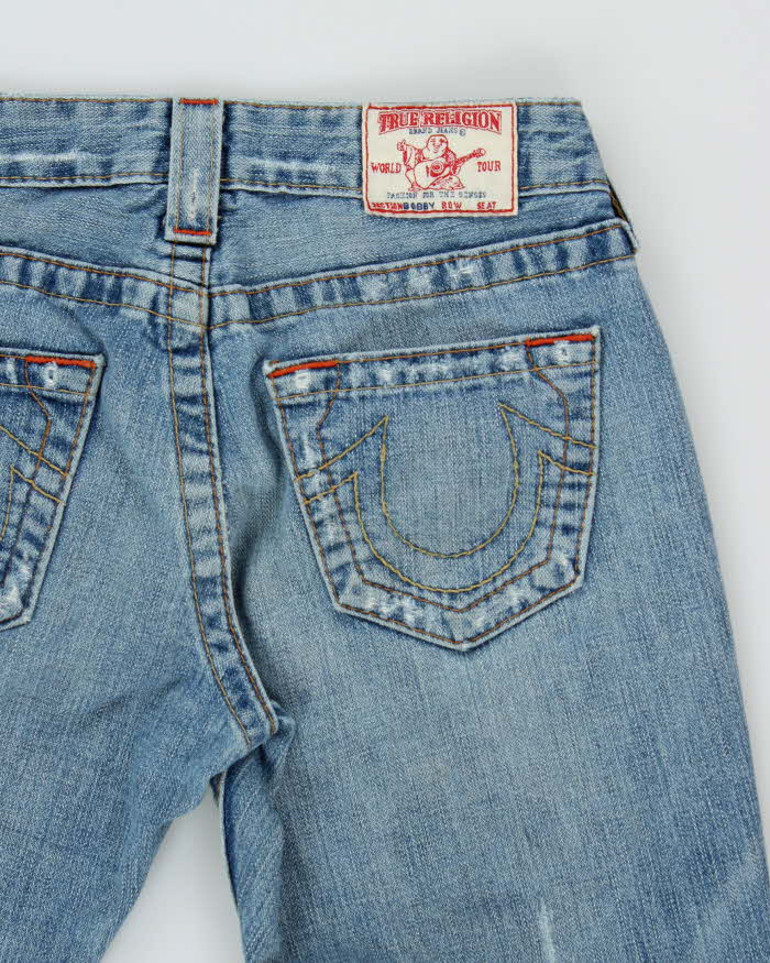 Vintage Y2k 00s True Religion Distressed Bootcut Jeans - W26 L30