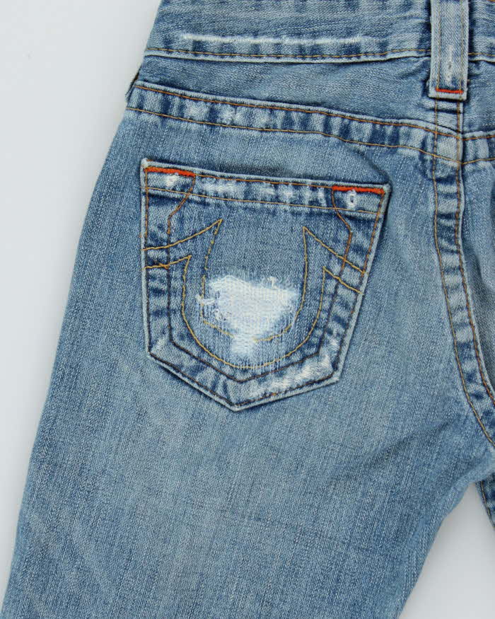 Vintage Y2k 00s True Religion Distressed Bootcut Jeans - W26 L30