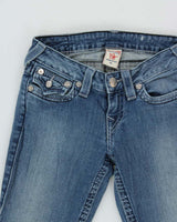 Vintage Y2k 00s True Religion Faded Skinny Jeans - W25 L33
