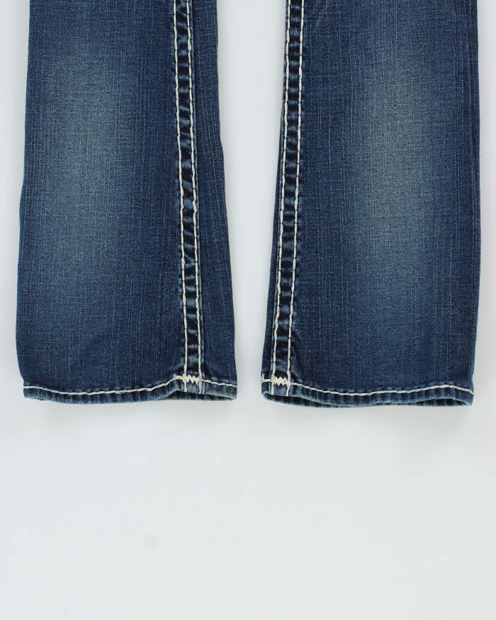 Vintage Y2k 00s True Religion Contrast Stitch Bootcut Jeans - W25 L33