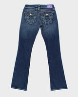 Vintage Y2k 00s True Religion Contrast Stitch Skinny Jeans - W27 L33