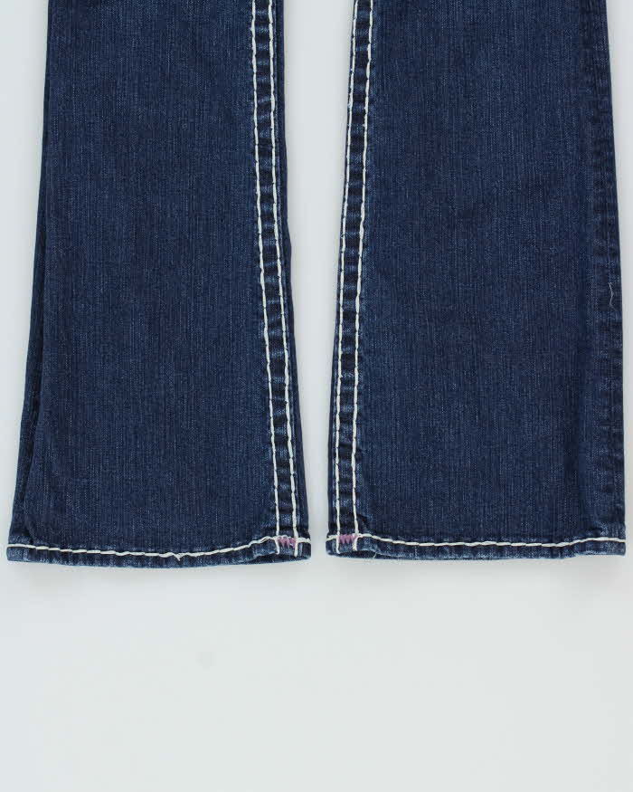 Vintage Y2k 00s True Religion Contrast Stitch Skinny Jeans - W27 L33
