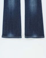 Vintage Y2K 00s Miss Me Bejewelled Women's Low Rise Denim Bootcut Jeans - W30 L32