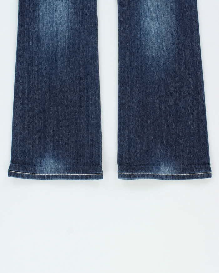 Vintage Y2K 00s Miss Me Bejewelled Women's Low Rise Denim Bootcut Jeans - W30 L32